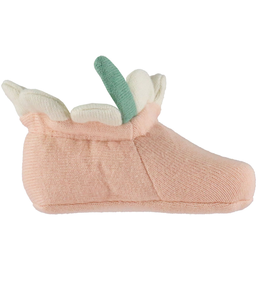 Meri Meri Krabbelschuhe - Peach Daisy Babyschuhe - Meri Meri - One Size - Krabbelschuhe Meri Meri Krabbelschuhe - Peach Daisy Babyschuhe - Meri Meri - One Size - Krabbelschuhe von Meri Meri