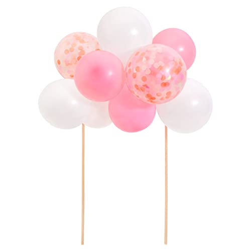 Meri Meri Kuchenaufsatz-Set mit rosa Ballon, 1 Stück von Meri Meri