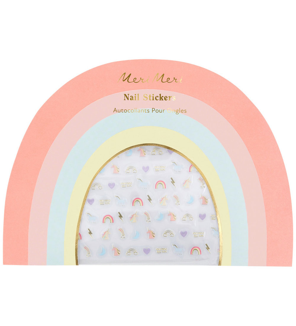 Meri Meri Nagelsticker - 200 st. - Rainbow Unicorn - Meri Meri - One Size - Sticker Meri Meri Nagelsticker - 200 st. - Rainbow Unicorn - Meri Meri - One Size - Sticker von Meri Meri