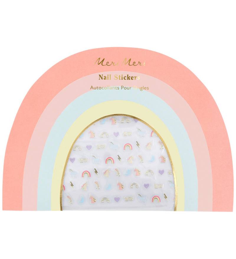 Meri Meri Nagelsticker - 200 st. - Rainbow Unicorn - Meri Meri - One Size - Sticker Meri Meri Nagelsticker - 200 st. - Rainbow Unicorn - Meri Meri - One Size - Sticker von Meri Meri