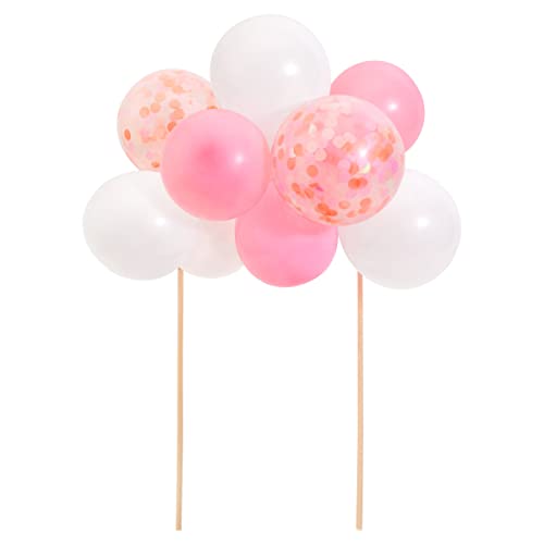 Meri Meri Rosa Ballon-Kuchenaufsatz-Set (1 Stück) von Meri Meri