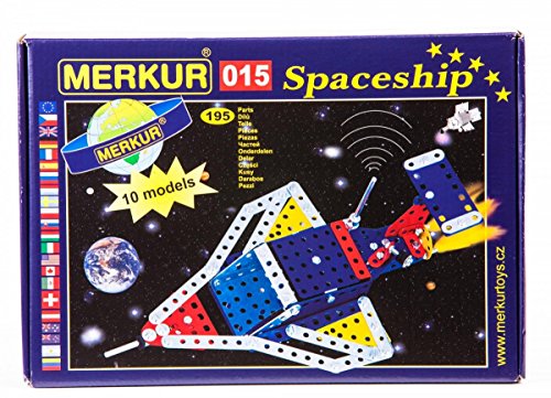 Merkur - Metallbaukasten - Raumschiff-Konstruktionsset von MERKUR