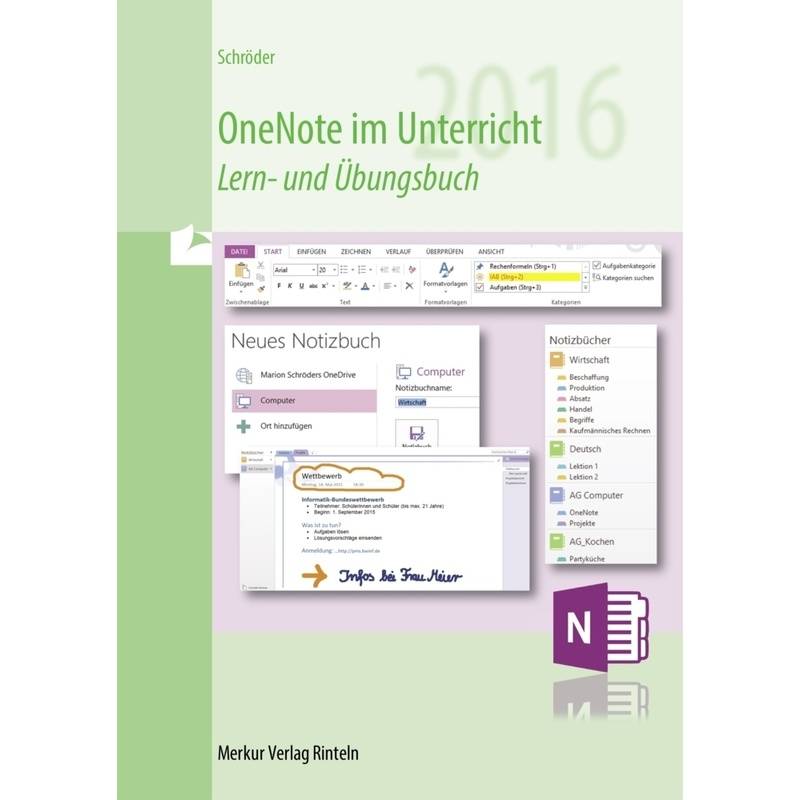 OneNote im Unterricht - Version 2016 von Merkur