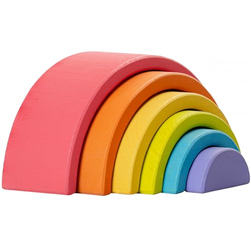 Merle Toys® Regenbogen aus Holz – Extra Stabil für kreatives Spielen – Montessori Regenbogen Holzspielzeug aus 100% nachhaltigem Buchenholz – Holz Regenbogen Spielzeug ab 1 Jahr, hochwertig verpackt Merle Toys® Regenbogen aus Holz – Extra Stabil für kreatives Spielen – Montessori Regenbogen Holzspielzeug aus 100% nachhaltigem Buchenholz – Holz Regenbogen Spielzeug ab 1 Jahr, hochwertig verpackt von Merle Toys