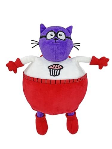 MerryMakers Dog Man's Commander Cupcake Plüsch, 32,5 cm, basierend auf Big Jim Begins von Dav Pilkey von MerryMakers
