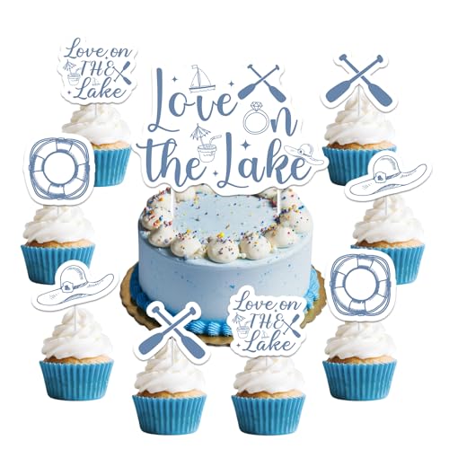 Liebe auf dem See Bachelorette Kuchen Cupcake Toppers Camping Bach Wochenende Picks Segelboot Eichen Lifebuoy Dekorationen für Frauen Lake Tahoe Braut Dusche Hochzeit Verlobungsmaterial Liebe auf dem See Bachelorette Kuchen Cupcake Toppers Camping Bach Wochenende Picks Segelboot Eichen Lifebuoy Dekorationen für Frauen Lake Tahoe Braut Dusche Hochzeit Verlobungsmaterial von Merrystorm
