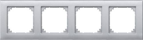 Merten Rahmen Abdeckung System M Aluminium 486460 von Merten