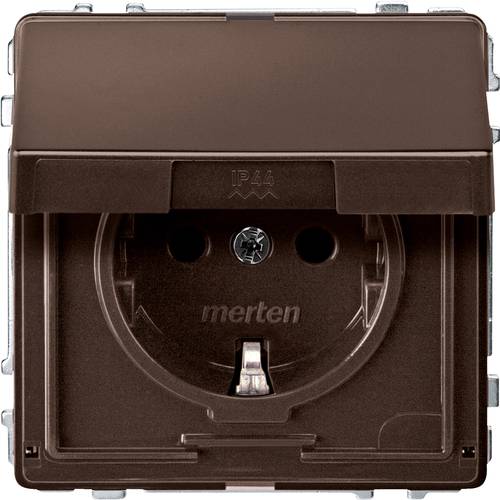 Merten Steckdose Aquadesign Dunkelbrasil MEG2310-7215 von Merten