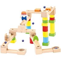 Bino 82071 - Baumurmelbahn, Holz, 40 Teile Bino 82071 - Baumurmelbahn, Holz, 40 Teile von Mertens GmbH