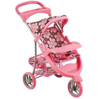 Bino 82920 - Puppenwagen, Puppen Buggy, Jogger, rosa von Mertens GmbH