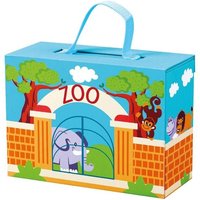 Bino 70613 - Zoo im Reisekoffer, Tiere von Mertens