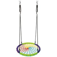 Bino 82741 - Kinder Netzschaukel, Spinnennetz-Schaukel, bunt, Durchmesser: 100 cm, Belastbar bis 150 kg Bino 82741 - Kinder Netzschaukel, Spinnennetz-Schaukel, bunt, Durchmesser: 100 cm, Belastbar bis 150 kg von Mertens