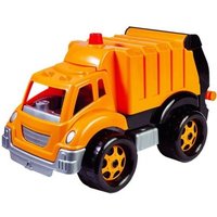 Bino 83215 - Müllwagen, orange, Müllfahrzeug von Mertens GmbH