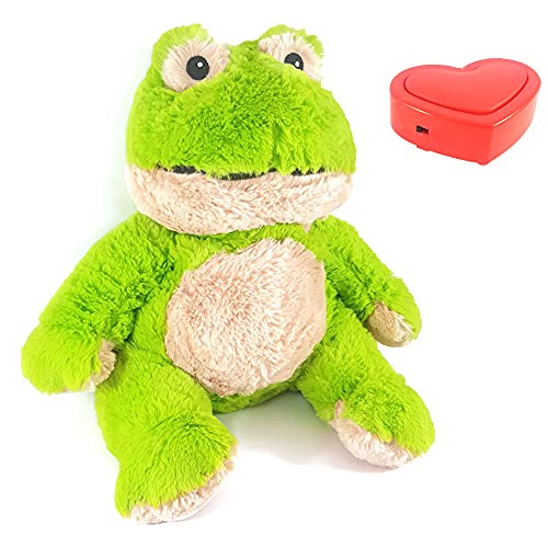 Message in a Cuddle Kuscheltier Frosch mit aufgezeichneter Botschaft | Frosch 45cm | Mit Voice Recorder | Deine eigene Stimme | Geschenk - Valentinstag - Geburtstag - Jahrestag - Muttertag Message in a Cuddle Kuscheltier Frosch mit aufgezeichneter Botschaft | Frosch 45cm | Mit Voice Recorder | Deine eigene Stimme | Geschenk - Valentinstag - Geburtstag - Jahrestag - Muttertag von Message in a Cuddle