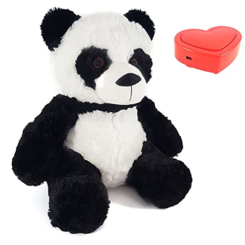 Message in a Cuddle Kuscheltier Panda mit Ihrer gesprochenen Nachricht | Panda 45cm | Mit Voice Recorder | Deine eigene Stimme | Geschenk - Valentinstag - Geburtstag - Jahrestag - Muttertag Message in a Cuddle Kuscheltier Panda mit Ihrer gesprochenen Nachricht | Panda 45cm | Mit Voice Recorder | Deine eigene Stimme | Geschenk - Valentinstag - Geburtstag - Jahrestag - Muttertag von Message in a Cuddle