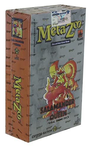 MetaZoo Cryptid Nation - Tribal Theme Deck (Salamander Queen) (2nd Edition) von MetaZoo
