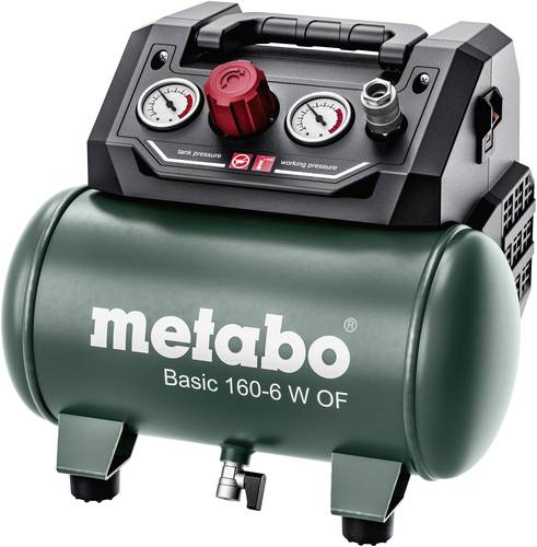 Metabo Druckluft-Kompressor BASIC 160-6W OF 6l 8 bar von Metabo