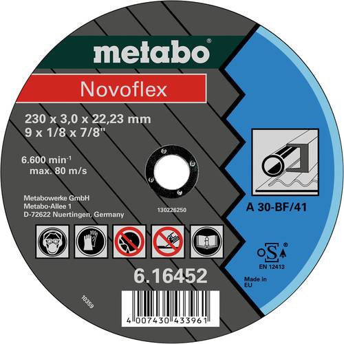 Metabo 616450000 Trennscheibe gerade 25St. von Metabo