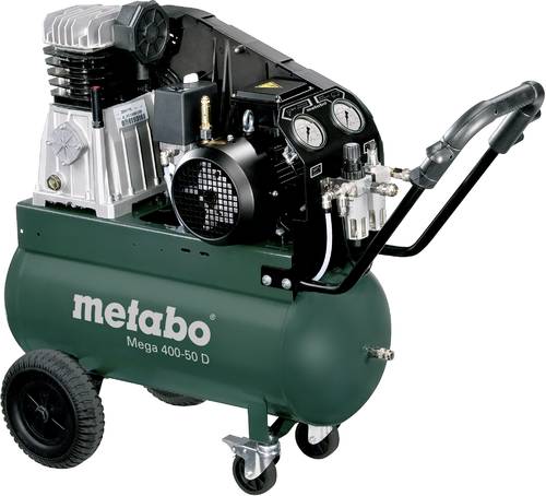 Metabo Druckluft-Kompressor Mega 400-50 D 50l 10 bar von Metabo