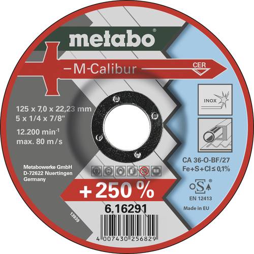 Metabo M-Calibur 616291000 Trennscheibe gekröpft 125mm 25St. von Metabo