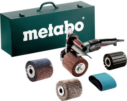 Metabo Satiniermaschine 602259500 SE 17-200 RT Set 230V Werkzeugaufnahme M14 100 - 200mm 50 - 100mm von Metabo