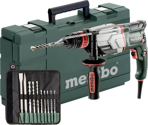 Metabo UHE 2660-2 Quick Set SDS-Plus-Meißelhammer, Bohrhammer, Kombihammer 800W inkl. Koffer, mit Z von Metabo