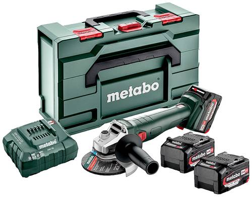 Metabo W 18L 9-125 602249960 Akku-Winkelschleifer 125mm 18V 4.0Ah von Metabo