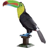 FASCINATIONS 502409 Metal Earth: Keel-billed Toucan (Regenbogentukan) (farbiges Modell) von Metal Earth