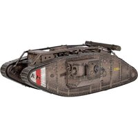 FASCINATIONS 502533 Metal Earth: Britischer Mark IV-Panzer (farbiges Modell) von Metal Earth