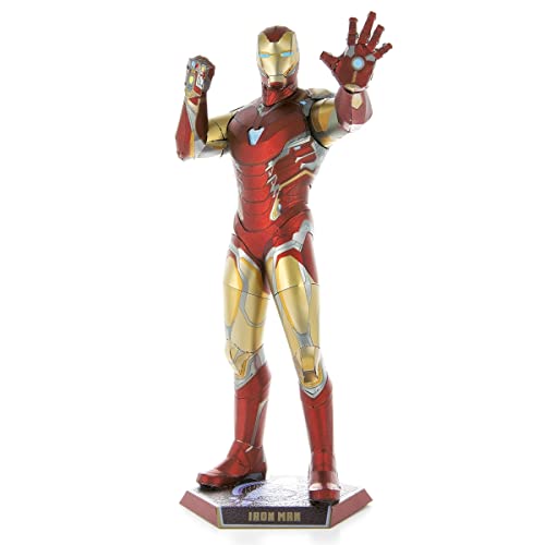 Metal Earth Fascinations ICX222 Metallbausätze - Marvel Avengers Iron Man Mark LXXXV, lasergeschnittener 3D-Konstruktionsbausatz, 3D Metall Puzzle, DIY Modellbausatz, 2.25 Metallplatinen, ab 14 Jahre von Metal Earth