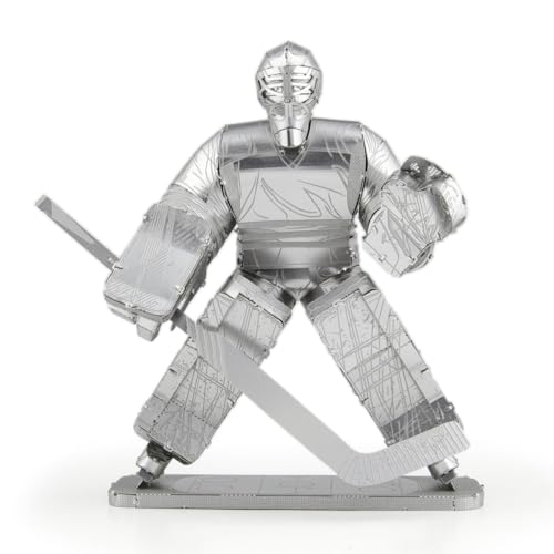Fascinations ME1042 Metal Earth Metallbausätze - Sport Hockey Goalie Torwart, lasergeschnittener 3D-Konstruktionsbausatz, 3D Metall Puzzle, DIY Modellbausatz, 3 Metallplatinen, ab 14 Jahre Fascinations ME1042 Metal Earth Metallbausätze - Sport Hockey Goalie Torwart, lasergeschnittener 3D-Konstruktionsbausatz, 3D Metall Puzzle, DIY Modellbausatz, 3 Metallplatinen, ab 14 Jahre von Metal Earth