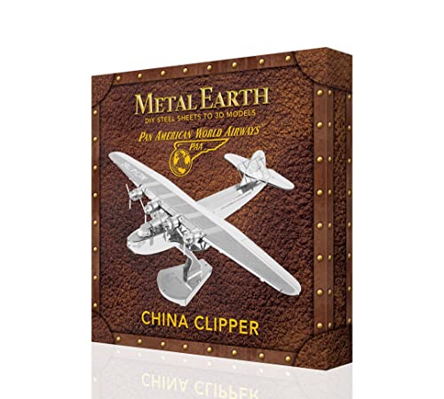 Metal Earth MMS103B 502483 "Pan Am China Clipper Box Ve Konstruktionsspielzeug von Metal Earth