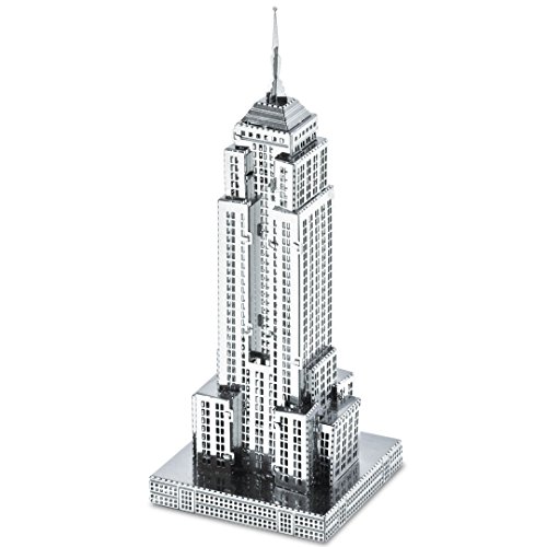 Fascinations Metal Earth MMS010 - 502558, Empire State Building, Konstruktionsspielzeug, 1 Metallplatine, ab 14 Jahren Fascinations Metal Earth MMS010 - 502558, Empire State Building, Konstruktionsspielzeug, 1 Metallplatine, ab 14 Jahren von Metal Earth