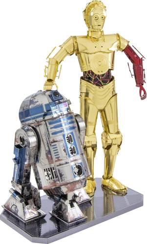Metal Earth Star Wars Set C-3PO + R2D2 Metallbausatz von Metal Earth