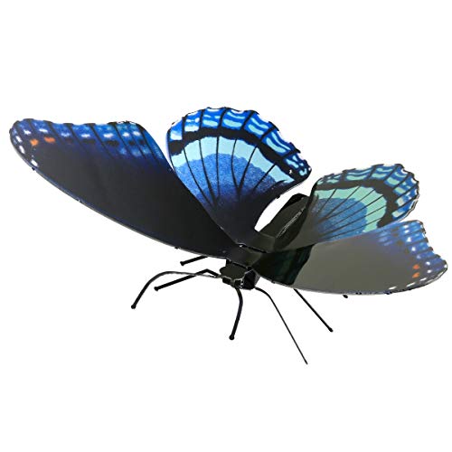 Fascinationen: Schmetterling Purpura Manchada Rot – Modell-Set aus Metall 3D von Metal Earth