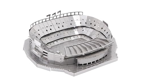 Metal Zone Camp NOU 3D-Puzzle aus Metall, Modell Stadion, Camp NOU, Architekturpuzzle für Erwachsene, 7,3 x 6,4 x 1,8 cm von Metal Zone