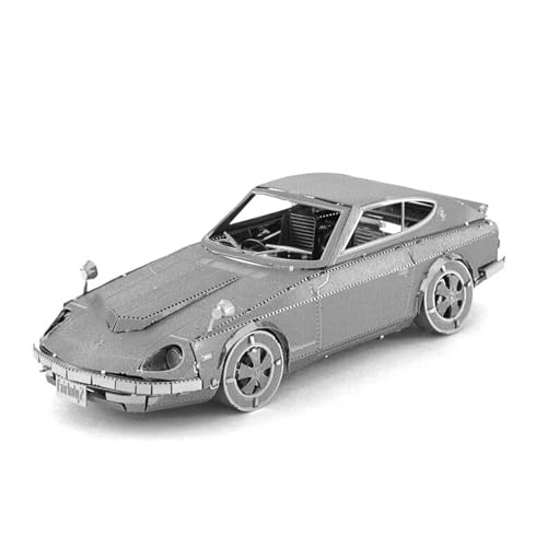 Metal Zone Nissan Fairlady 240Z 3D-Puzzle, Metall, Auto, Modellauto zum Zusammenbauen, 3D-Puzzle, Metall, für Erwachsene, 5,5 x 3,3 x 2,5 cm von Metal Zone