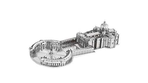 Metal Zone 3D-Metallpuzzle Der Vatikan Architektur 19,9 x 10,1 x 5,5 cm - Experten-Skill-Level, Silber, 1 Stück, Erwachsene (ab 36 Jahren) Metal Zone 3D-Metallpuzzle Der Vatikan Architektur 19,9 x 10,1 x 5,5 cm - Experten-Skill-Level, Silber, 1 Stück, Erwachsene (ab 36 Jahren) von Metal Zone