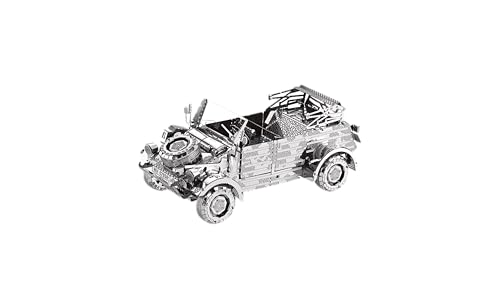 Metal Zone VW82 Kübelwagen 3D-Puzzle Metall Modellbausatz Kampfwagen Zweiter Weltkrieg 3D-Metallpuzzle Fahrzeuge 3D-Metallpuzzle für Erwachsene 9 x 4 x 3,5 cm Metal Zone VW82 Kübelwagen 3D-Puzzle Metall Modellbausatz Kampfwagen Zweiter Weltkrieg 3D-Metallpuzzle Fahrzeuge 3D-Metallpuzzle für Erwachsene 9 x 4 x 3,5 cm von Metal Zone