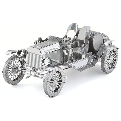 Metal Zone Vintage-Auto, 3D-Puzzle, Metall, Auto, Modellauto zum Zusammenbauen, 3D-Metallpuzzle für Fahrzeuge, 3D-Puzzle, Metall, für Erwachsene, 9,3 x 4,6 x 4,4 cm von Metal Zone