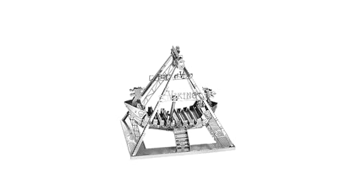 Metal Zone Wikingerschiff Anziehung 3D-Puzzle, Spielplatzmodell, Architekturpuzzle für Erwachsene, 8,2 x 6,5 x 6,3 cm von Metal Zone