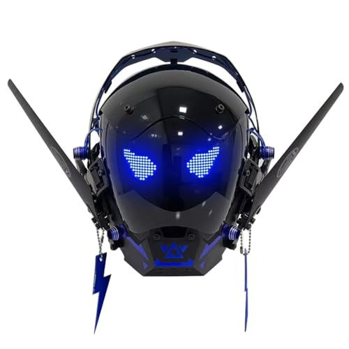 Metalakaer Punk Maske Cosplay für Männer, Zukunft Punk Mechanische Maske Cosplay Halloween Maske, Party Musik Festival Kostüm Requisiten Metalakaer Punk Maske Cosplay für Männer, Zukunft Punk Mechanische Maske Cosplay Halloween Maske, Party Musik Festival Kostüm Requisiten von Metalakaer