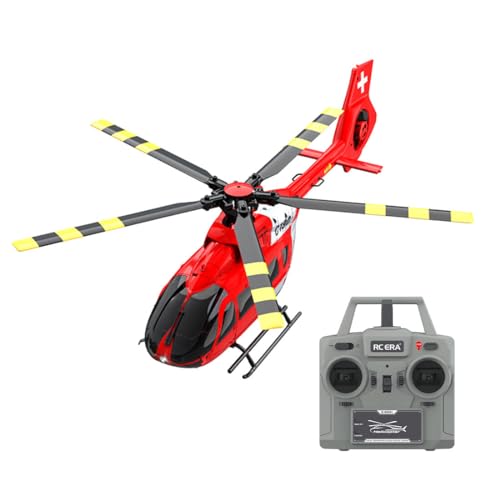 Metalakaer RC Helikopter für Erwachsene, C190 2.4G 6CH Single-Rotor Gyroskopisches Hubschrauber Modell, Outdoor Realistisches RC Flugzeug (RTF-Version) von Metalakaer