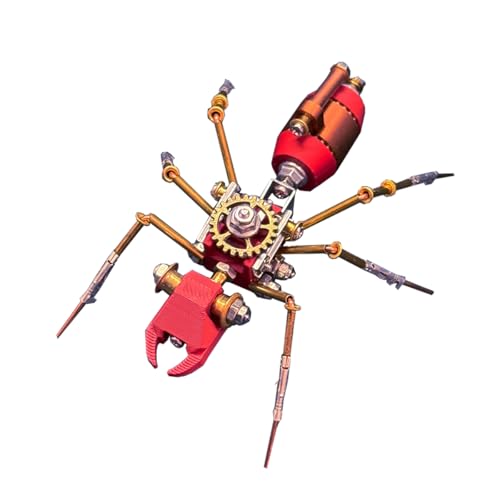 3D Metall Insekten Puzzle, 88 Teile Steampunk Mechanische Ameise Modellbausatz, Geschenke für Erwachsene (Bausatz-Version) von Metalakaerr