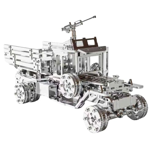 Metalakaerr 3D Metall Puzzle Auto Modellbausätze, Luxus Kampf LKW Modell Bausatz zu Bauen, Indoor Desk Dekoration Geburtstagsgeschenk Metalakaerr 3D Metall Puzzle Auto Modellbausätze, Luxus Kampf LKW Modell Bausatz zu Bauen, Indoor Desk Dekoration Geburtstagsgeschenk von Metalakaerr