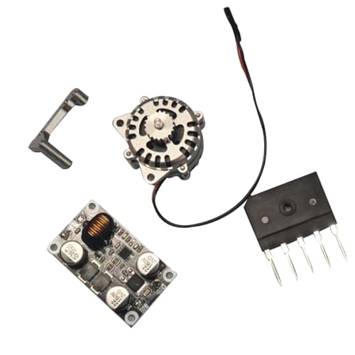 MetalloMotions DIY Motor Modell Modified Kit,68W High Power Micro Generator+ Gleichrichter Brücke mit Spannungsregler für CISON Motor Modell MetalloMotions DIY Motor Modell Modified Kit,68W High Power Micro Generator+ Gleichrichter Brücke mit Spannungsregler für CISON Motor Modell von MetalloMotions