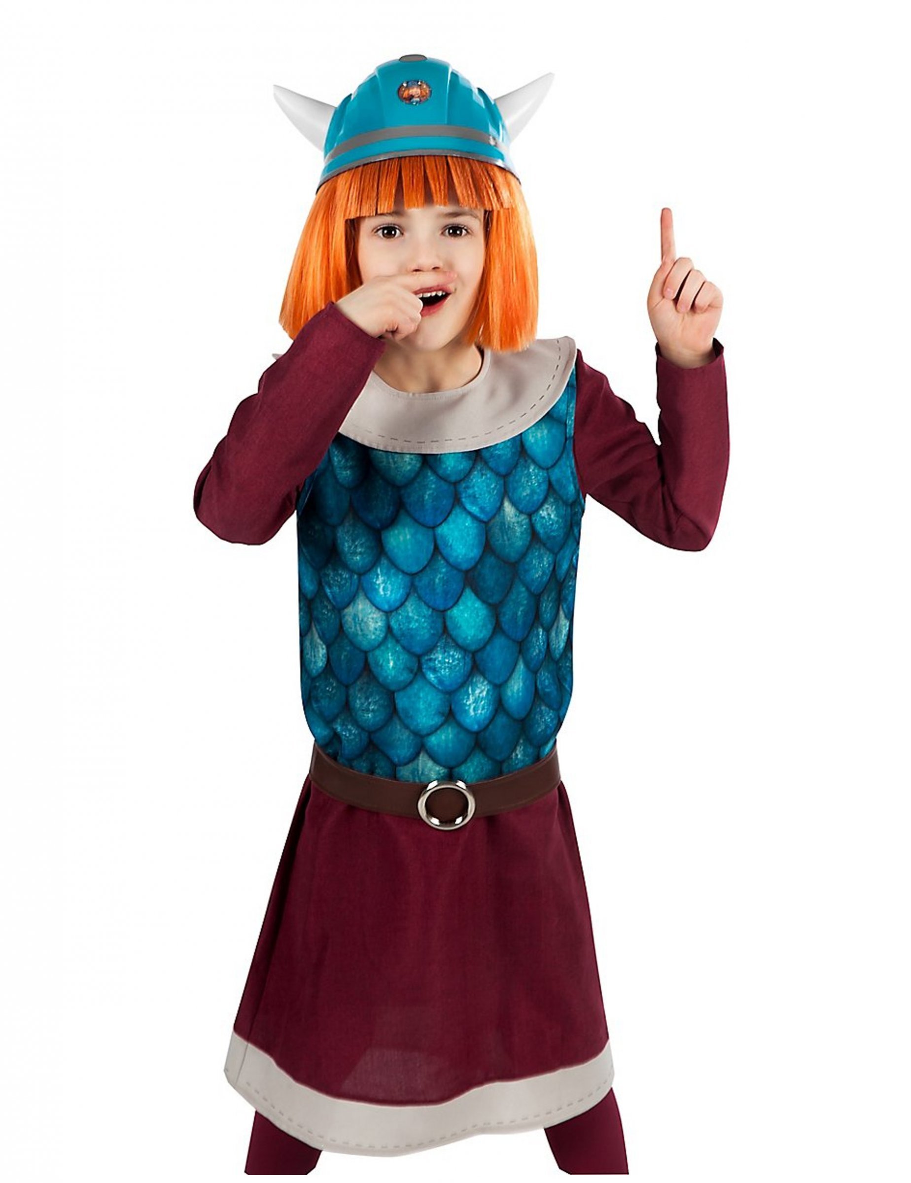 Offizielles Wickie-Kostüm für Kinder Wickie und die starken Männer blau-bordeaux Offizielles Wickie-Kostüm für Kinder Wickie und die starken Männer blau-bordeaux von METAMORPH GmbH