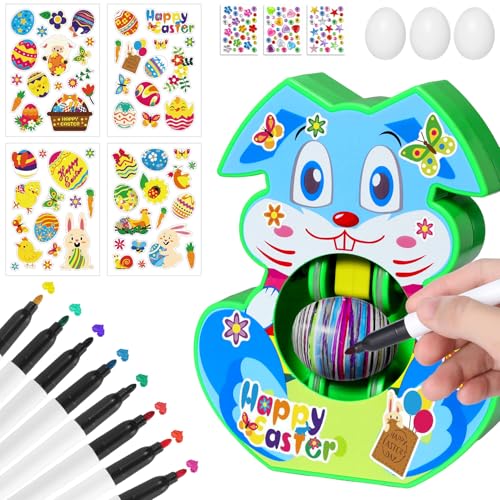 Metaparty Osterei Malmaschine,DIY Ostereier Bemalen Maschine Ostergeschenke für Familie und Freunde von Metaparty
