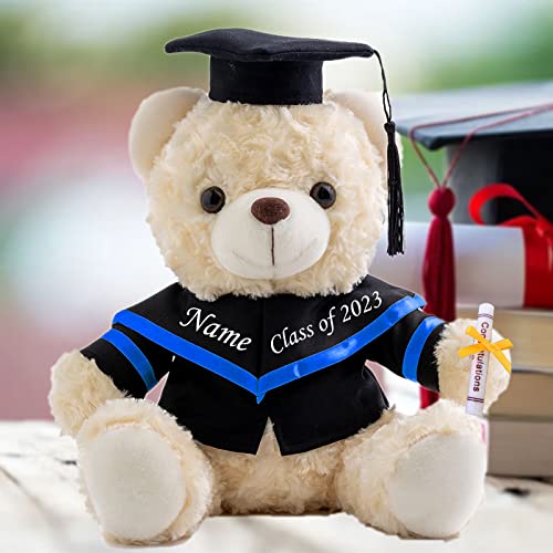 Abschlussgeschenke für sie Personalisierter Teddybär mit Text, Plüschbär Personalisierte Geschenke Abschlussgeschenke für ihn 2025 Oberschule/ Hochschule/ Meister Abschlussgeschenke (20cm-Weiß-Text) Abschlussgeschenke für sie Personalisierter Teddybär mit Text, Plüschbär Personalisierte Geschenke Abschlussgeschenke für ihn 2025 Oberschule/ Hochschule/ Meister Abschlussgeschenke (20cm-Weiß-Text) von MeterBear