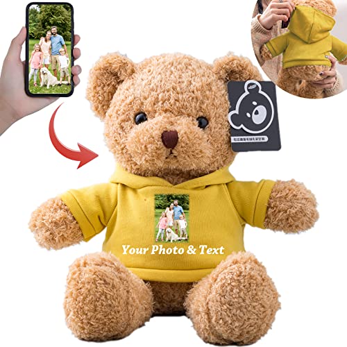 MeterBear Teddybär mit Personalisierter Text+Foto für ValentinsGeschenke für ihn Geschenke für Frauen Weihnachten Geburtstagsgeschenk ValentinsGeschenke für sie Besondere ValentinsGeschenkee (40cm) MeterBear Teddybär mit Personalisierter Text+Foto für ValentinsGeschenke für ihn Geschenke für Frauen Weihnachten Geburtstagsgeschenk ValentinsGeschenke für sie Besondere ValentinsGeschenkee (40cm) von MeterBear